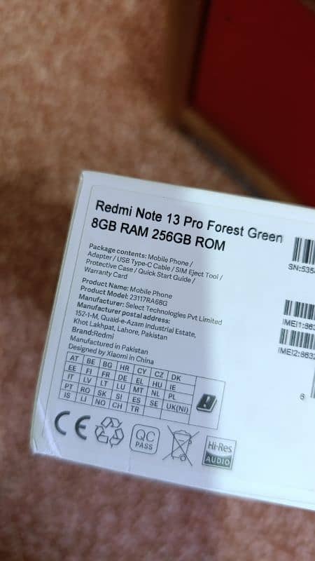 redmi note 12 pro 8+8/256 1