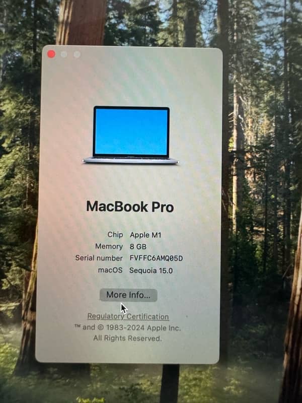 Macbook Pro M1 - 8/256 with Box 4