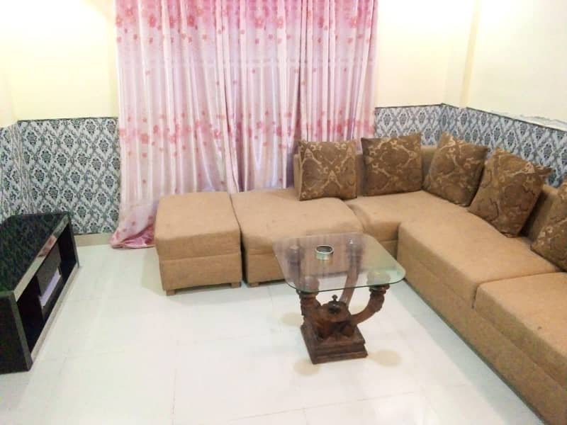 Daily basis Short Time two bedroom available bahria Twon 1