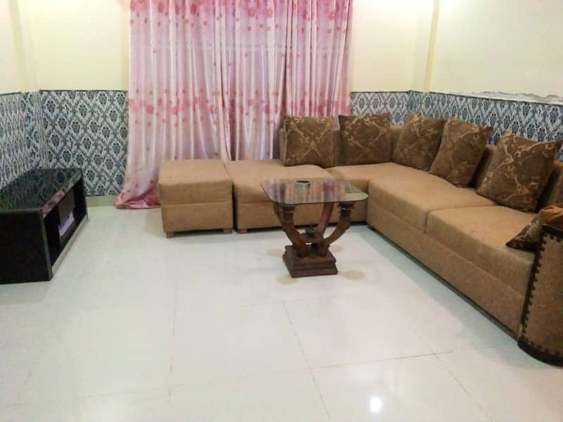 Daily basis Short Time two bedroom available bahria Twon 6