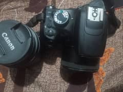 canon 1200D with 2 lens