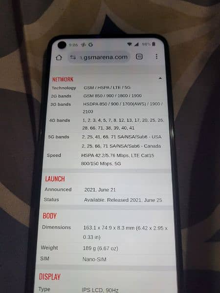 oneplus  n200  5g pta  approved 8