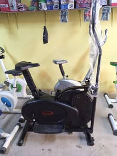 Exercise ( Elliptical cross trainer cycle)