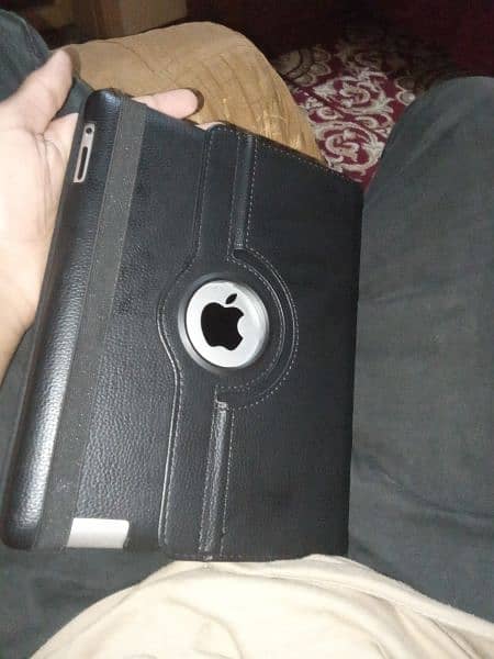 Ipad air 2 with charger and  free premium leather cover 3