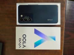 Vivo Y100.8GM RAM.  256GB Memory.  100%