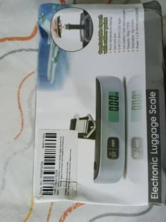 Electronic luggage scale