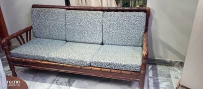 Antique wooden sofa