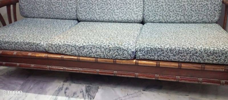 Antique style 25 year old wooden sofa 1