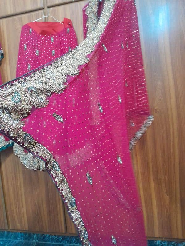 Bridal Pre loved Lengha For Sale - in a Brand New Condition 13