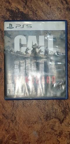 CALL OF DUTY VANGUARD DISC FOR PLAYSTATION 5