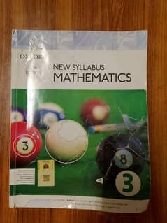 Oxford 7 edition new syllabus mathematics book 3