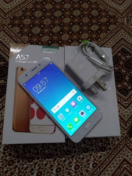 oppo a57 4gb 64gb urgent sale 03121415869 3