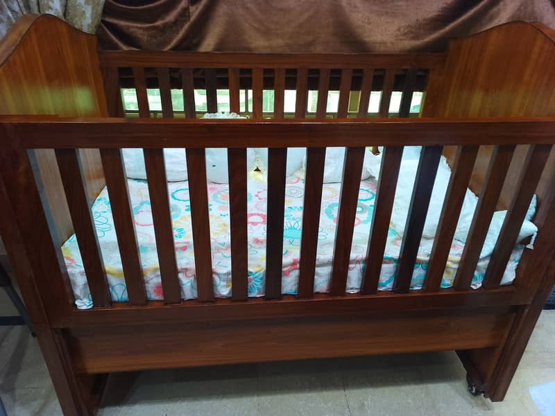 Baby cot pure wooden 1