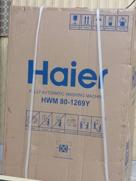 HWM 80-1269Y Haier Fully Automatic Washing Machine 0