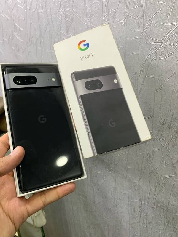 GOOGLE PIXEL 7, 8 GB RAM 128 GB ROM, WITH BOX, NON PTA 0