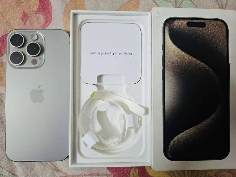 iPhone 15 Pro 256GB Non PTA 5