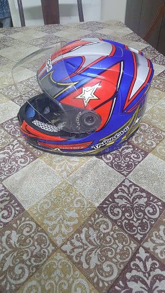 'TAKACHI'Thiland Branded motorcycle helmet. Size, Small. hi 3