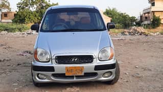 Hyundai Santro 2005 Club 1.0 Silver Color All Ok