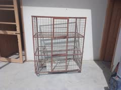 Three Portion Cage WITH TYRES MOVEABLE .