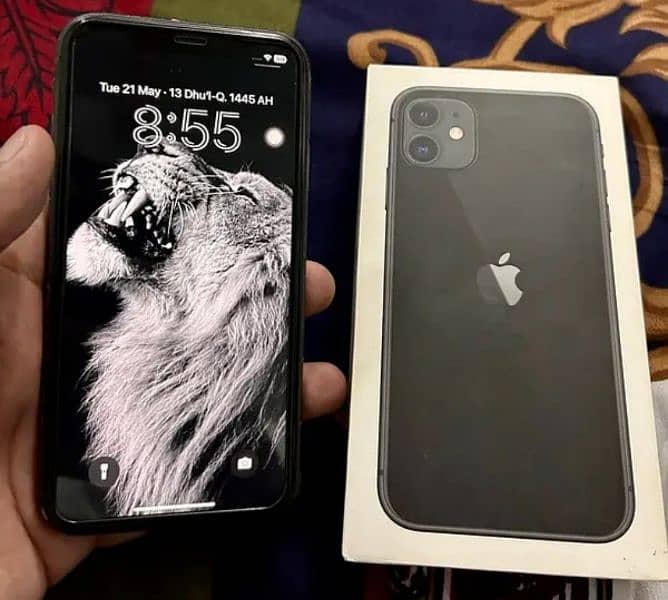 iPhone 11 with box 64gb non pta jv 1