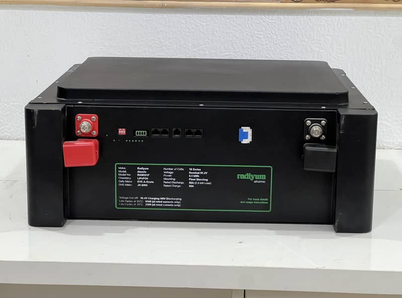 5KW Lithium Battery 48V, 16 Cell, LiFePo4 Brand Radiyum 13