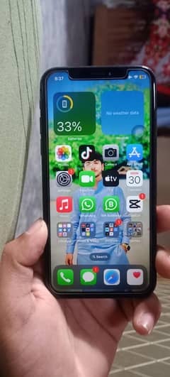 iPhone X 256 GB non Pta baypass all ok ha koi masla nahi ha