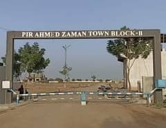 400Sq yards Plot On 40Fit Road in Pir Ahmed Zaman Town, Block -2.