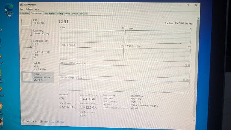 I7 3rd Gen 24Gb Ram Rx570 4Gb 2