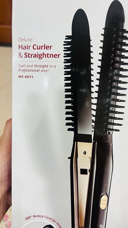 Hair Curler & Straightner 2