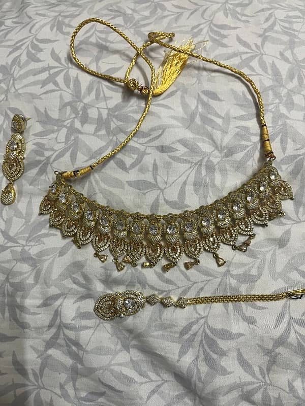 Gold plated bridal jewellery 1