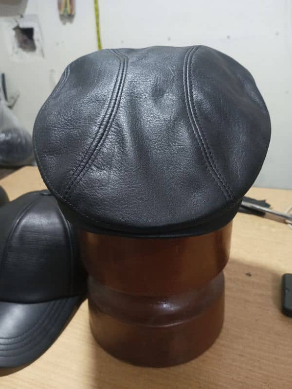 leather caps and hats 1