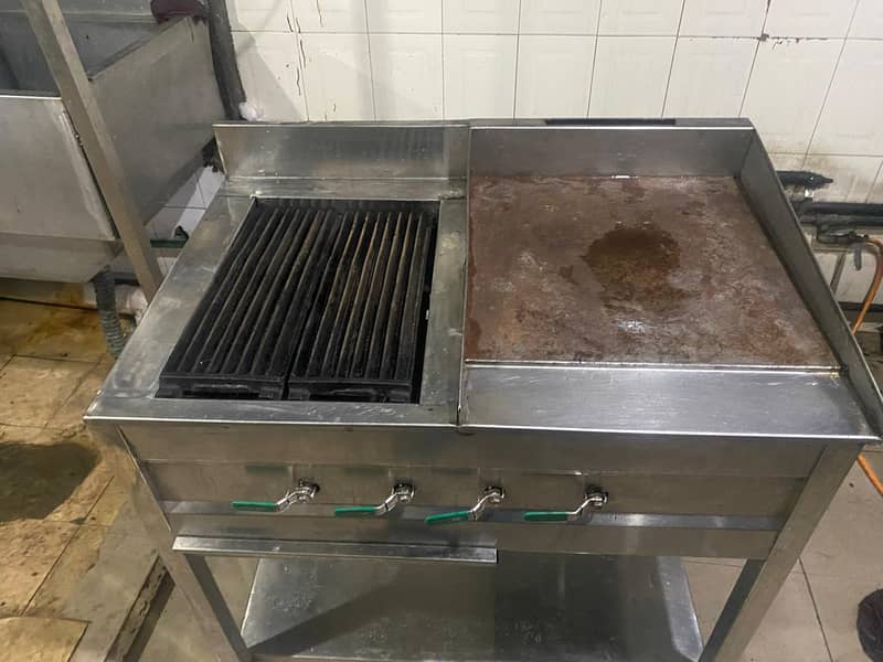 Hot plate + grill 1