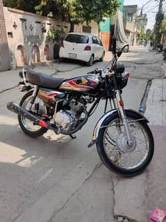 HONDA CG 125 2024 NEW CONDITION EXCHANGE WITH CAR