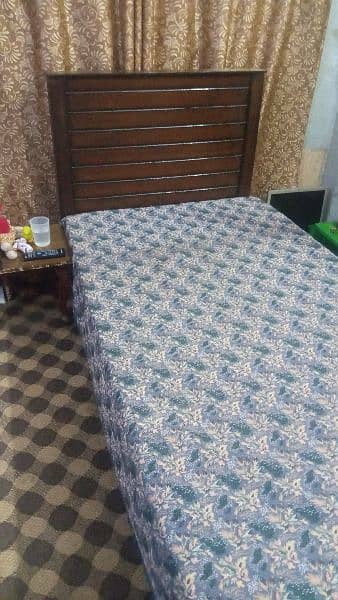 single bed with medicated ortho mattress 7