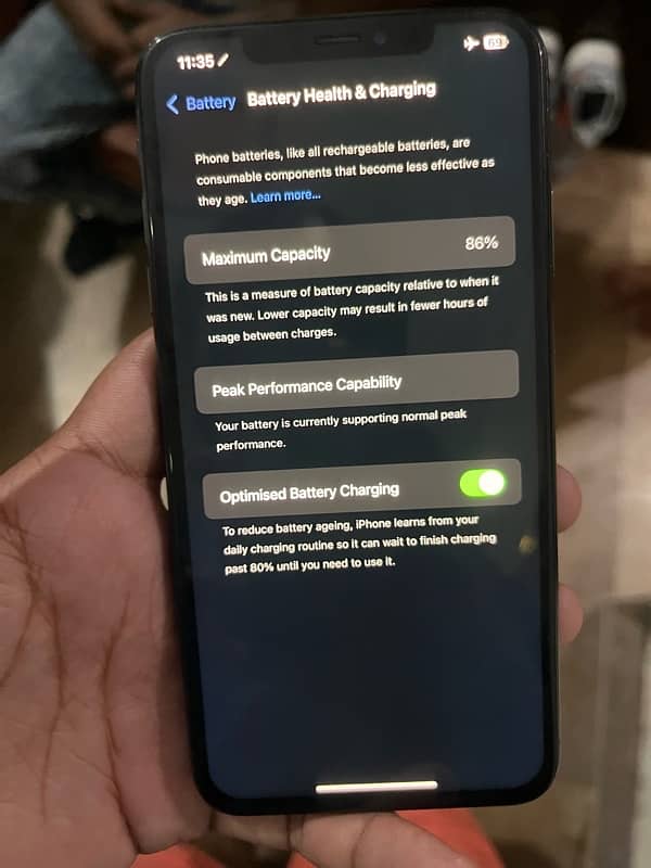 I phone Xs Max 64 Gb Jv Condition 10/09 4