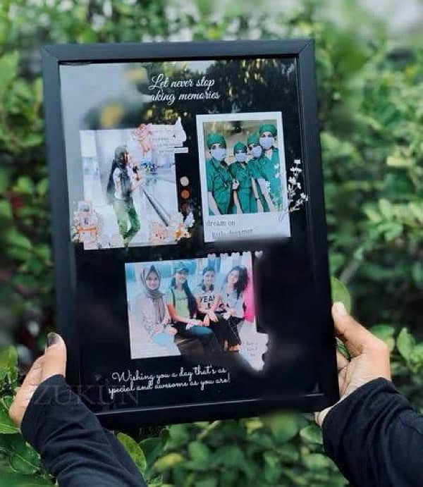 Customized Birthday Frame, Aesthetic Picture with Frame Best for Gift 1