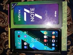 infinxi note 7 6 128 mobile with box 0