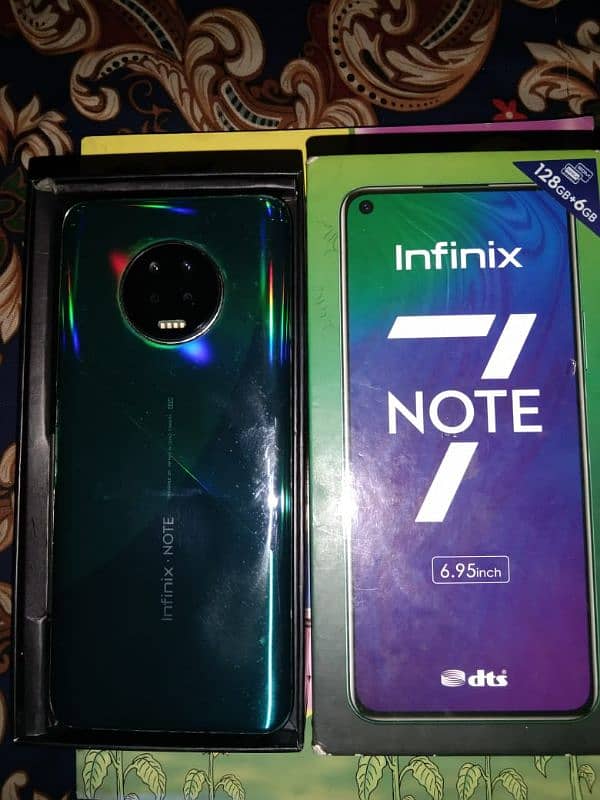 infinxi note 7 6 128 mobile with box 1