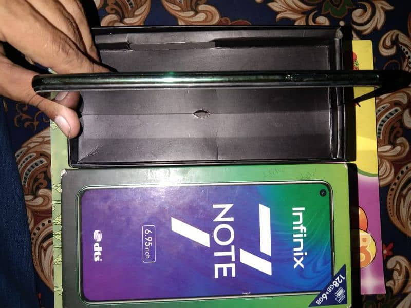 infinxi note 7 6 128 mobile with box 3