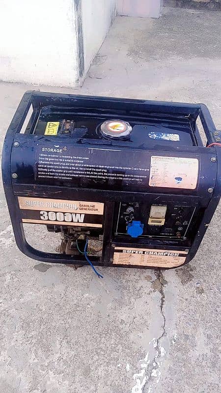 new condition used generator 3