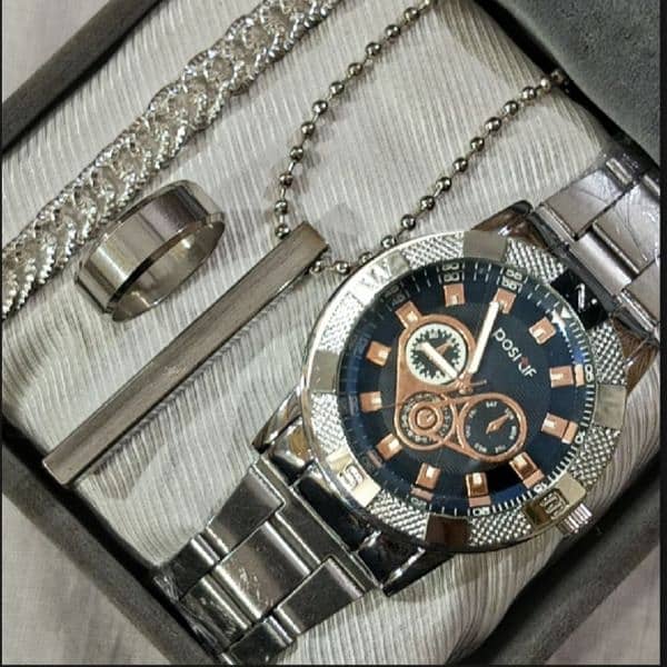 New pack of Watch,Chain,Ring and Bracelet 0