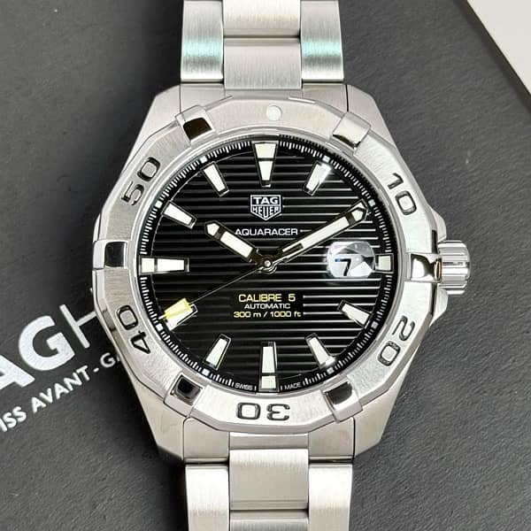 Tagheuer Aquaracer 43mm way2012 2022 Pre-owned full set 3