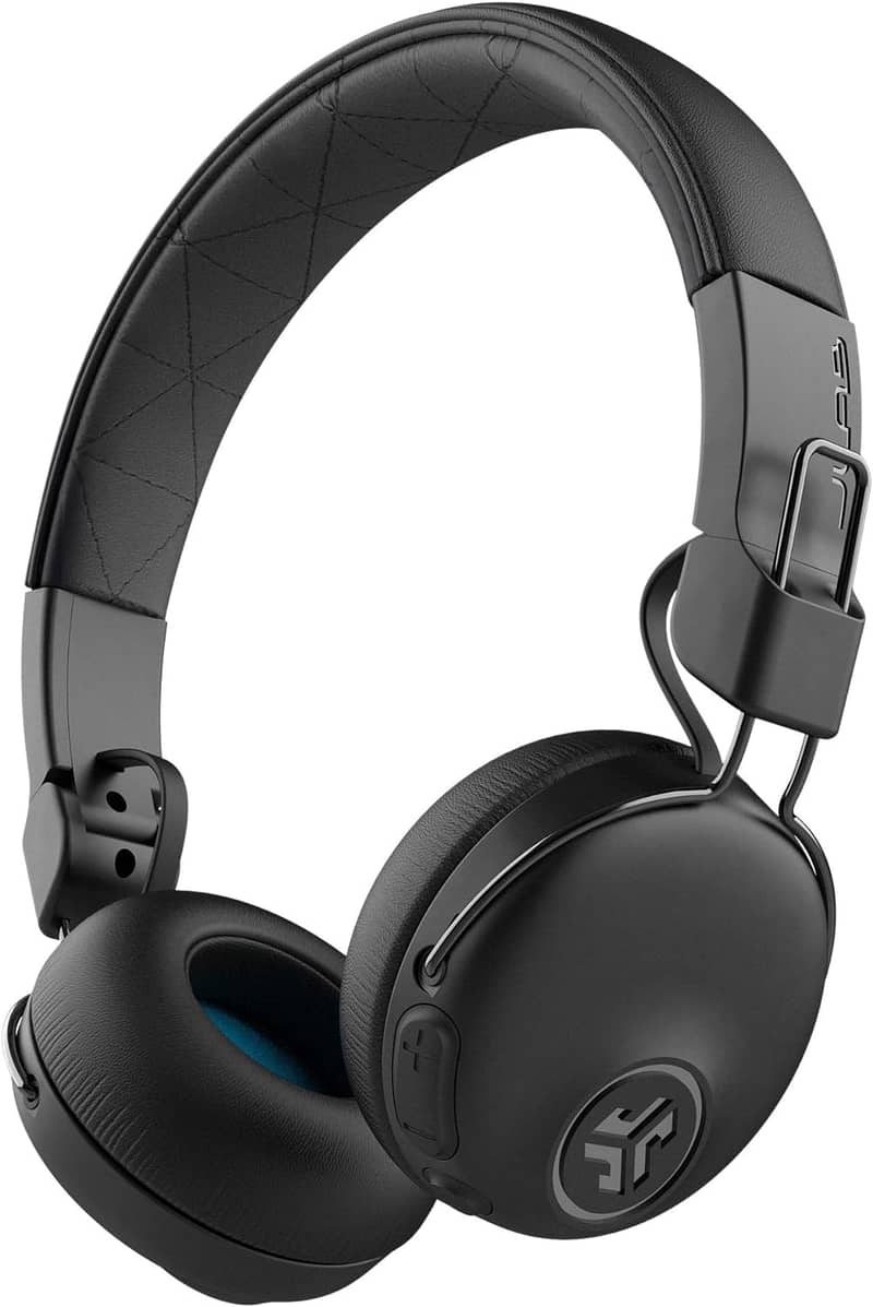 JLab Studio ANC On-Ear Wireless Headphones, 34+ Hr, Black 6