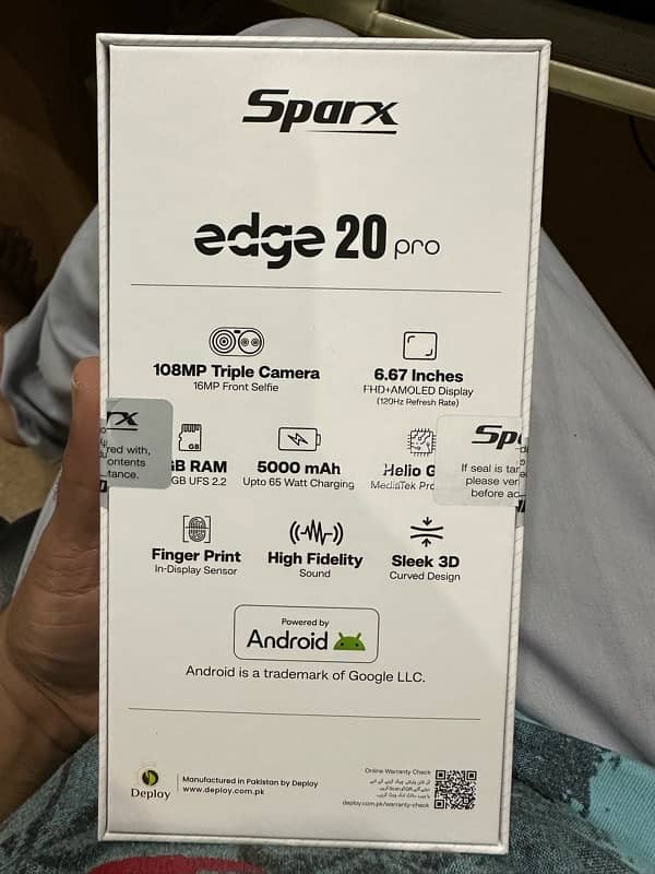 Sparx edge 20 Pro 10