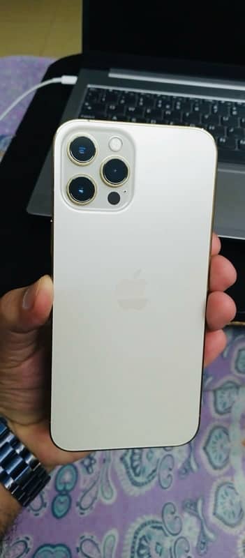 iPhone 12 Pro Max 256 GB Golden 10/10 4