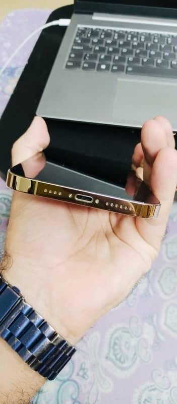 iPhone 12 Pro Max 256 GB Golden 10/10 8