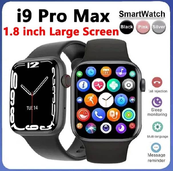 New smartwatch i9 PRO MAX FOR MEN AND WOMEN. FREE DELIVERY 2