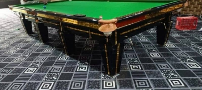 snooker table 6/12 0