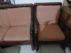 wooden sofa set for sale