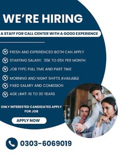 Call Center Job